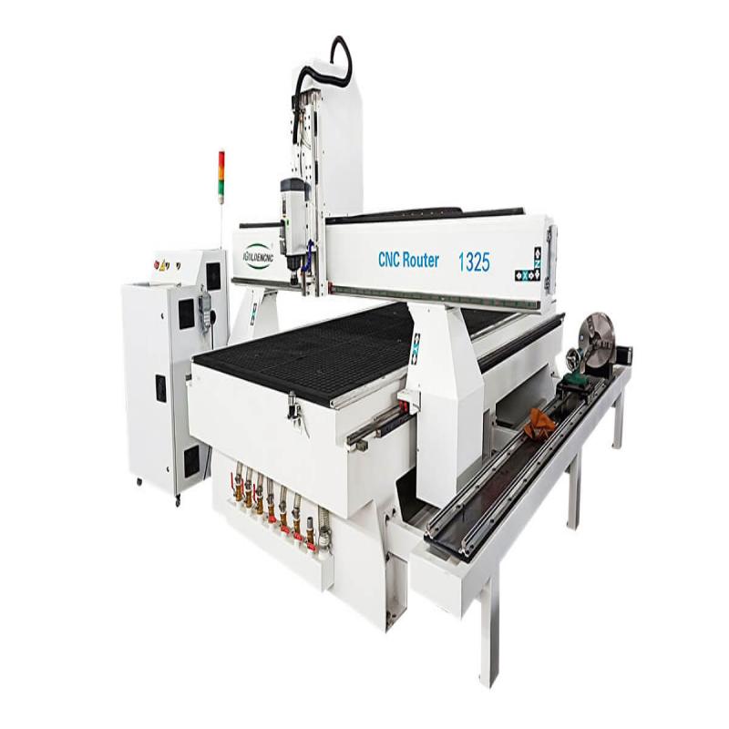 4 Axis Woodworking CNC Router For Wood Acrylic MDF Engraving Carving