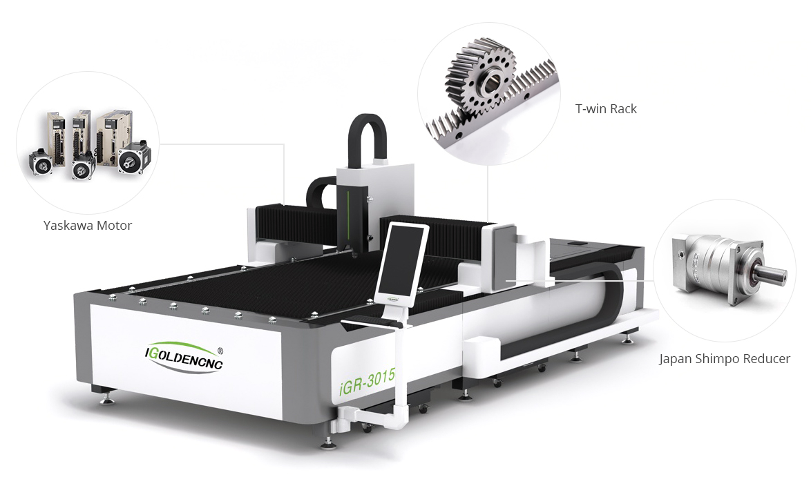 laser cutting machine for metal sheet