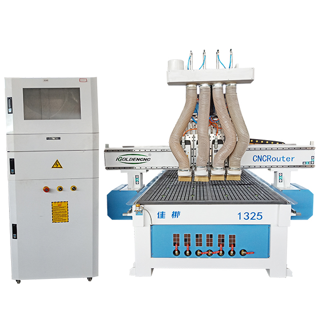 Four-process Woodworking Cnc Router Engraving Machine