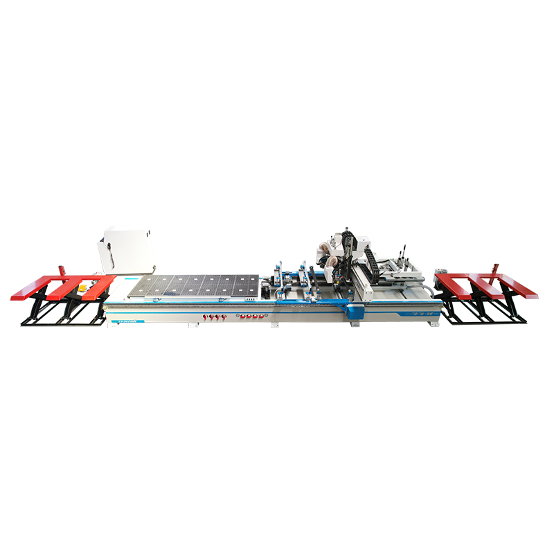 Door and Door Frame Integrated Machine
