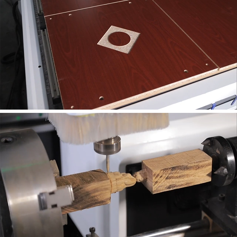 4 axis wood carving machine