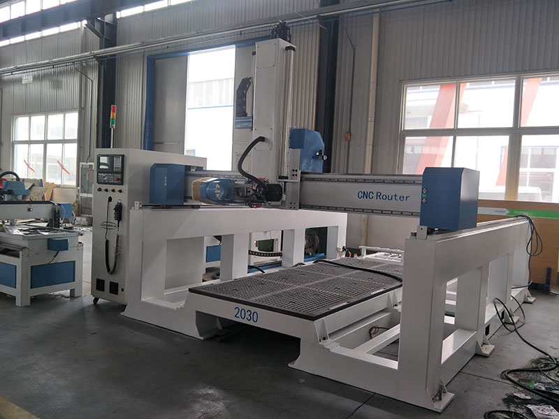 Split Type Polyfoam 4 Axis CNC Router