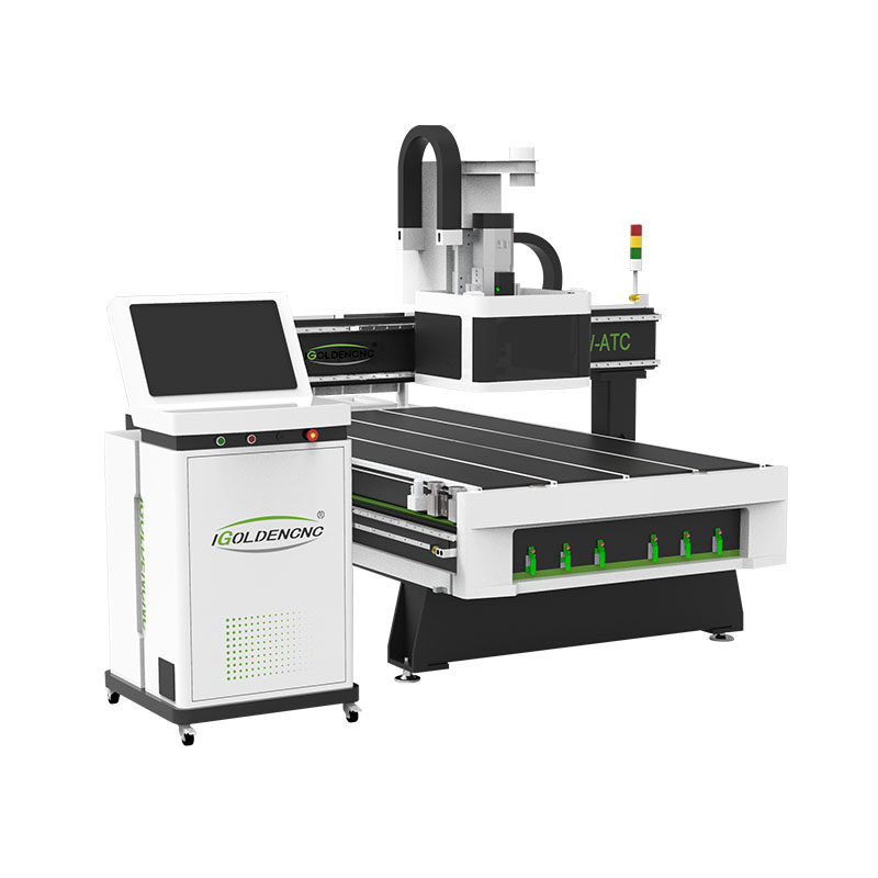 ATC CNC Router with Automatic Tools Changer