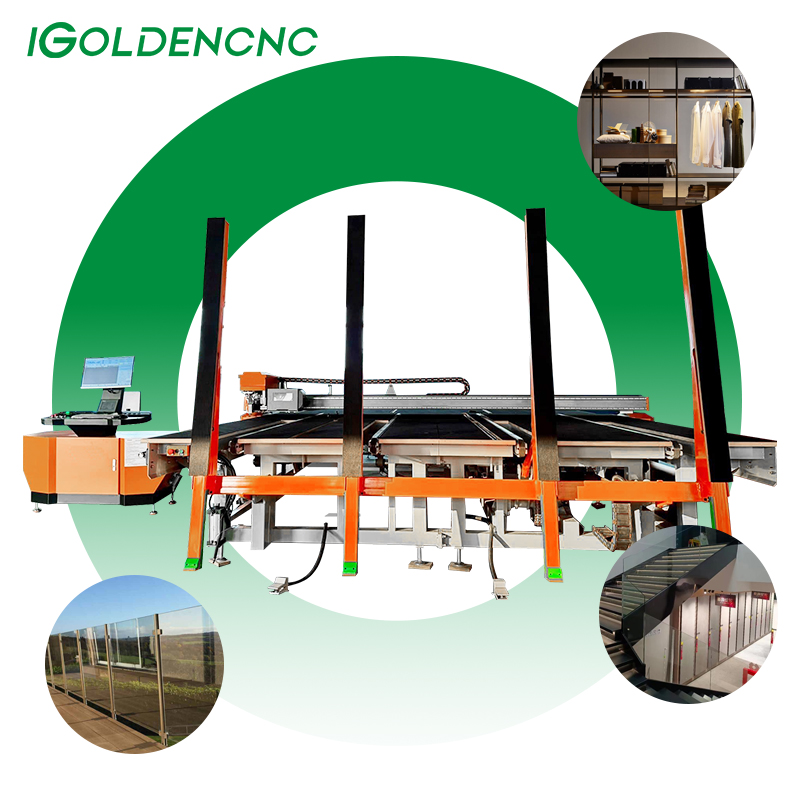 CNC Glass Cutting Table with Auto Loading