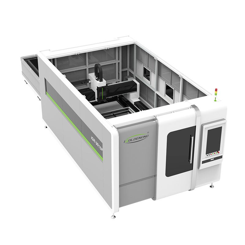 Fiber CNC Sheet Metal Cutting Machine 1500W iGolden CNC