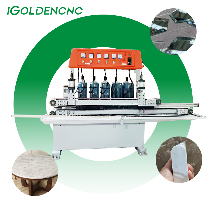 Glass Corner Edge Rounding Machine