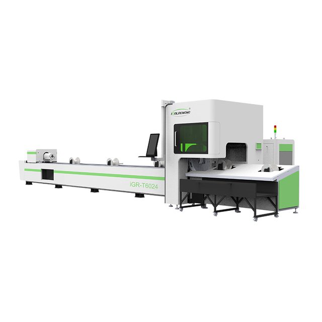 cnc Metal fiber laser tube cutting machine 