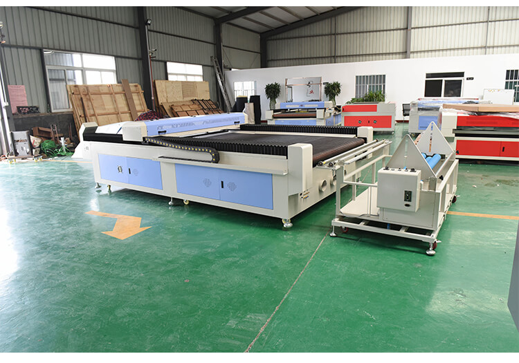 Laser Fabric Cutting MachineIndustrial fabric laser cutting machine