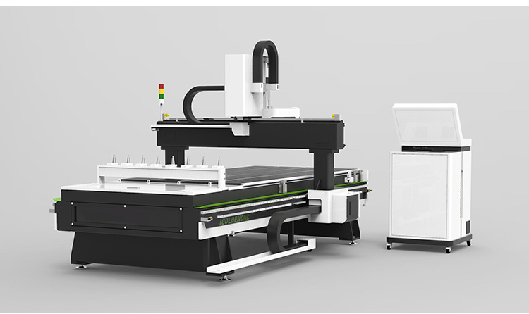 ATC CNC Router with Automatic Tools Changer