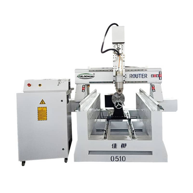 Wood Cnc Router Carving Machine with Rotary Axis