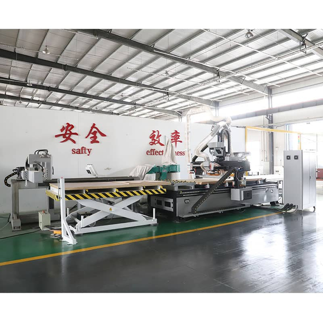 Following Linear Type ATC Furniture Making Machine with Loading And Unloading System