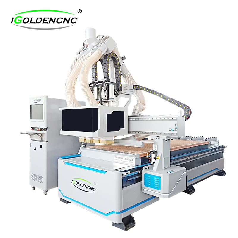 Four Process Cnc Router For Furniture Cabinet Making From China